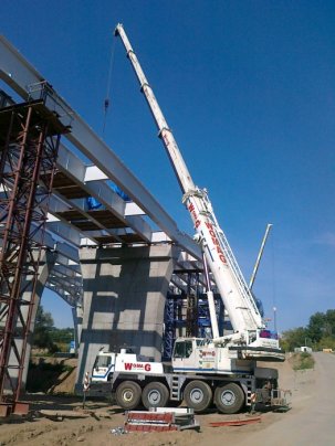 usługi dźwigowe, dźwig Liebherr LTM 1090